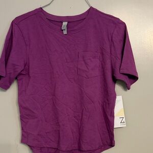 Zella Vibrant Purple Short Sleeve Tee
